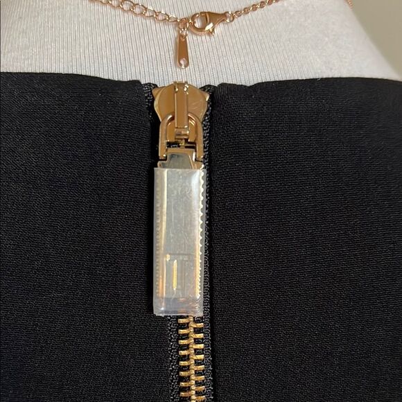 Ted Baker Siiara Black Cut Out Ruffled Mini Dress - Ted Size 3 / US 8‎ NWOT - Picture 6 of 16